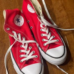 Women’s Converse Red High-Tops
